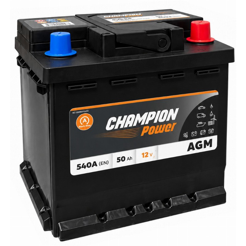 AKUMULIATORIUS CHAMPION POWER AGM