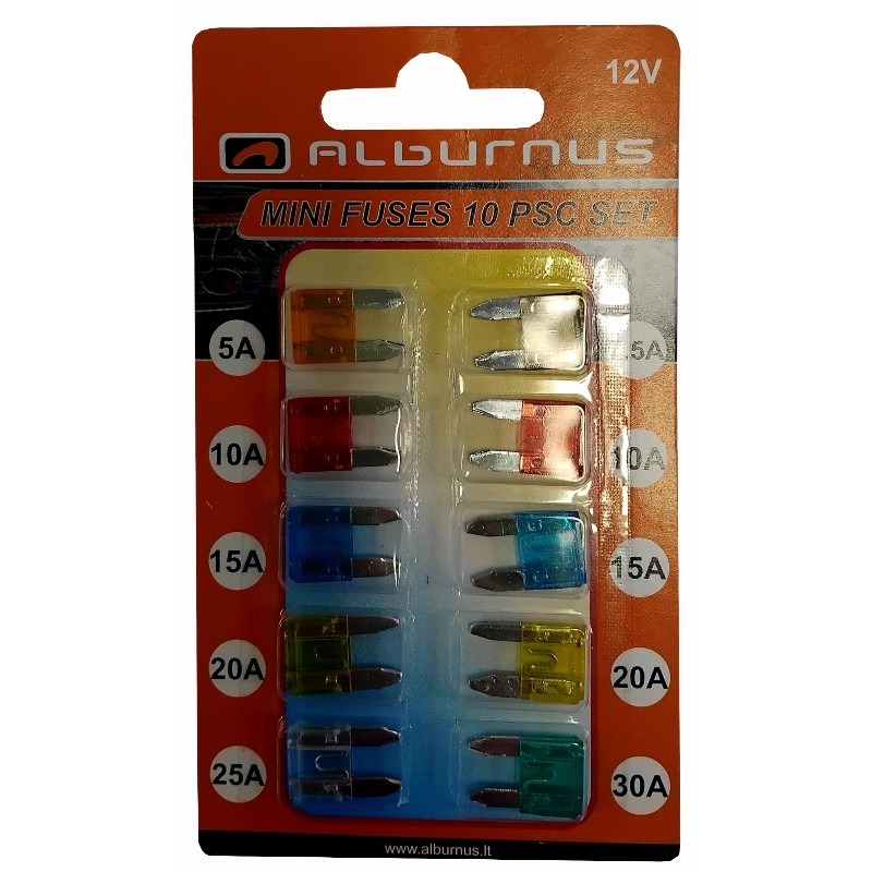 SAUGIKLIŲ KOMPLEKTAS MINI 10VNT