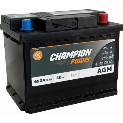 AKUMULIATORIUS CHAMPION POWER AGM