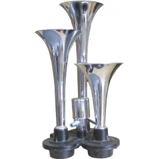 SIGNALAI GARSINIAI 3 DŪDŲ METALINIAI SIGNALAI GARSINIAI 3 DŪDŲ METALINIAI