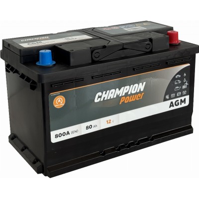 AKUMULIATORIUS CHAMPION POWER AGM