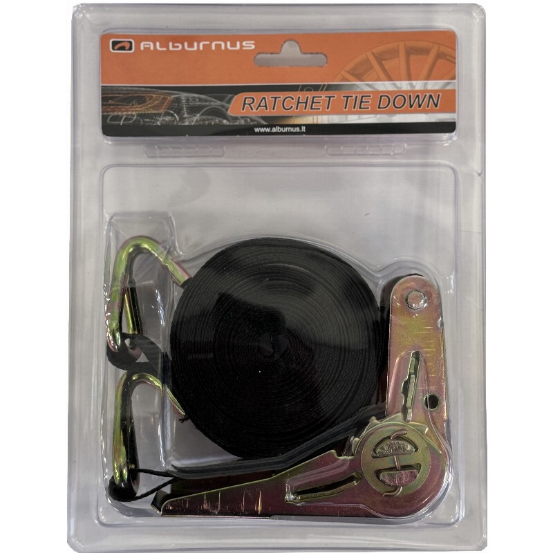 KROVINIO TVIRTINIMO JUOSTA JUODA 5M*25MM KROVINIO TVIRTINIMO JUOSTA JUODA 5M*25MM