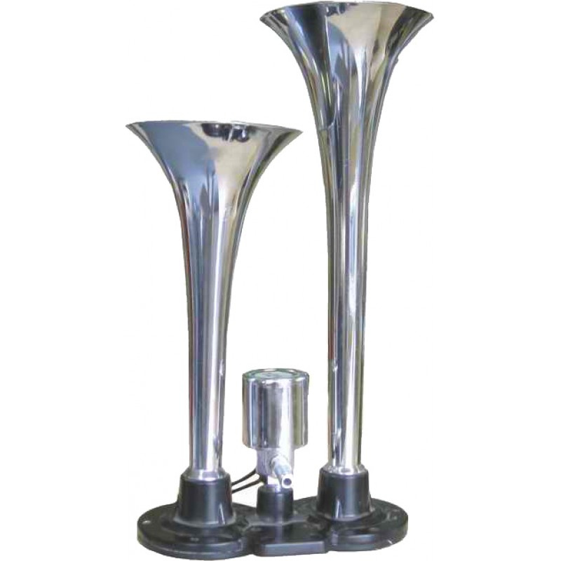 SIGNALAI  GARSINIAI 2 DŪDŲ METALINIAI