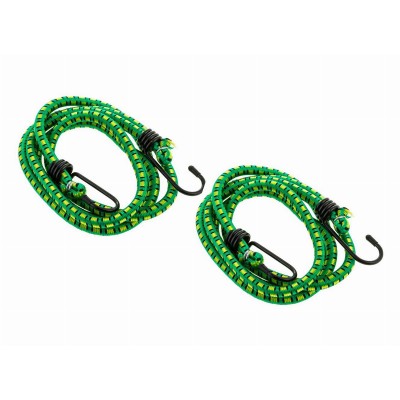 ELASTINĖS KROVINO TVIRTINIMO VIRVUTĖS 2 VNT 8MM X 150CM