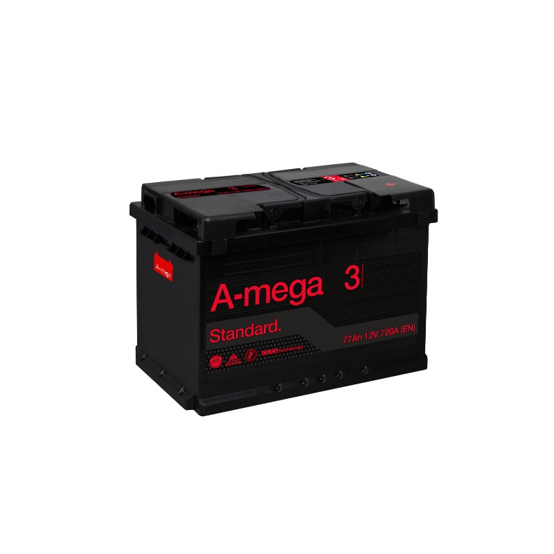 AKUMULIATORIUS A-MEGA STANDARD 12V/60AH/540A EN AKUMULIATORIUS A-MEGA STANDARD 12V/60AH/540A EN