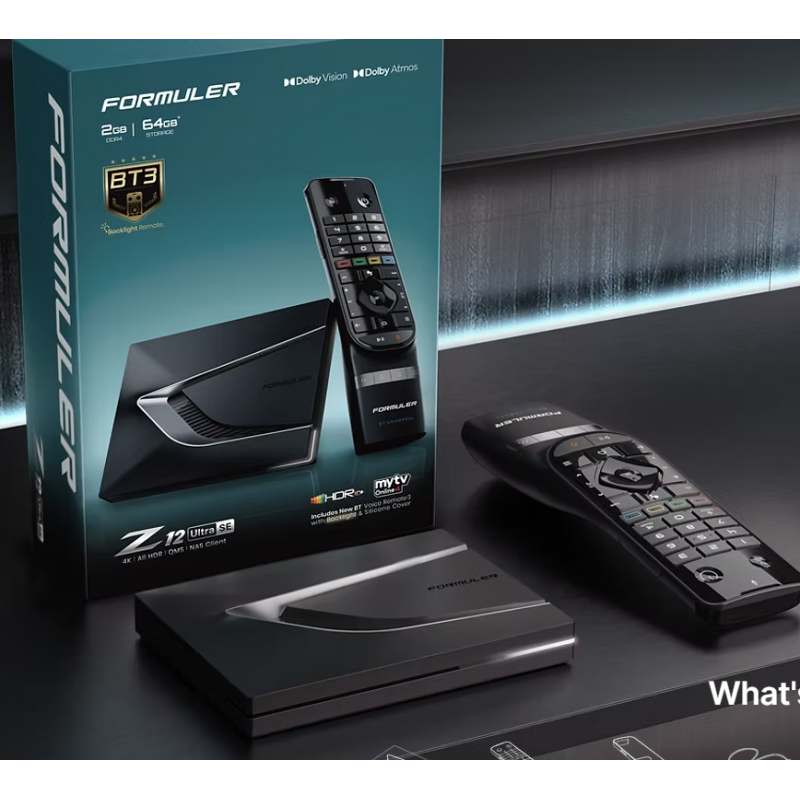 Formuler Z12 Ultra SE, 4K Android TV multimedijos grotuvas