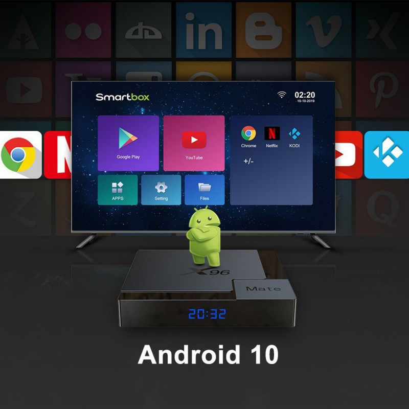 ANDROID TV BOX X96MATE 4/32GB ANDROID TV BOX X96MATE 4/32GB