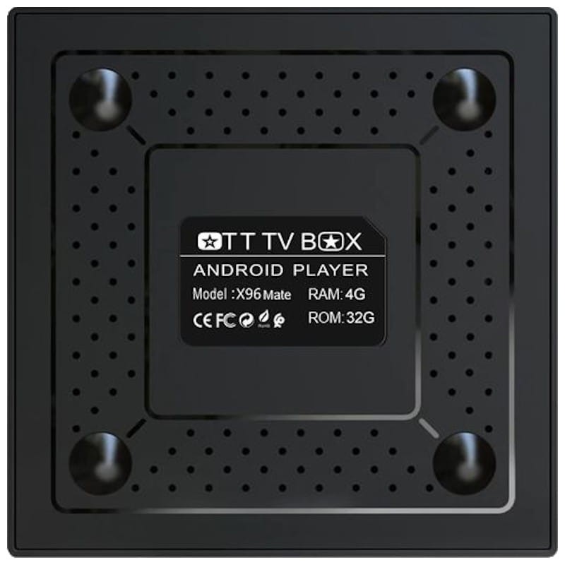 ANDROID TV BOX X96MATE 4/32GB ANDROID TV BOX X96MATE 4/32GB