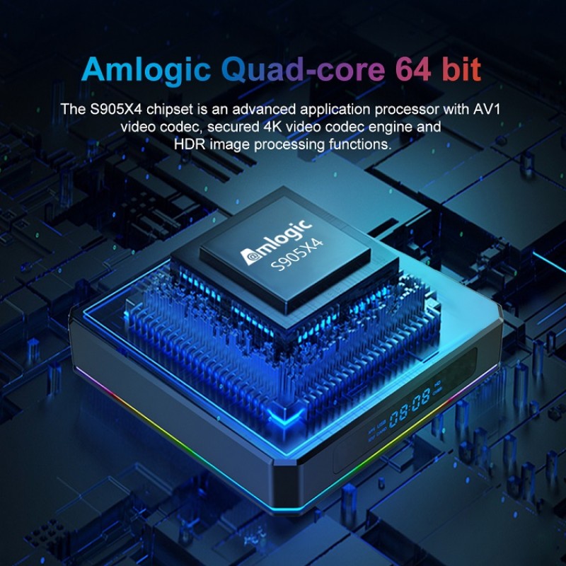 ANDROID TV BOX X96 X4 4/64GB