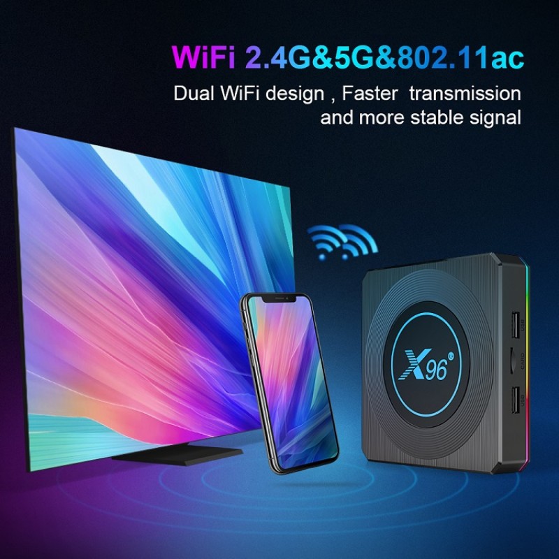ANDROID TV BOX X96 X4 4/64GB