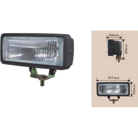 Papildomas žibintas 163x81x91 skaidrus Papildomas žibintas 163x81x91 skaidrus