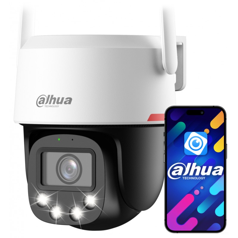 Dahua P8F-PV-PRO 8MP WiFi PTZ IP kamera su WizColor ir Auto Tracking