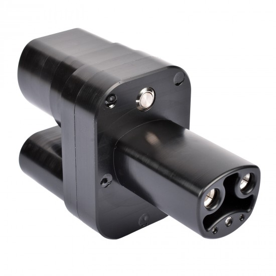 Adapteris CCS2+Type2 EU į Tesla