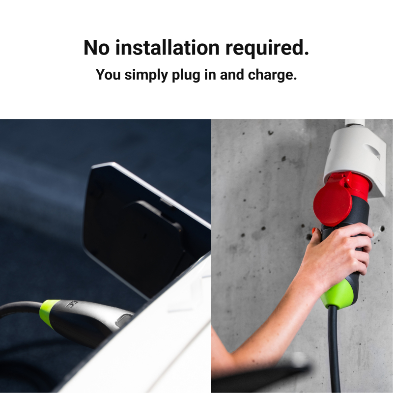 Green Cell GC Habu EVGC01, 11 kW mobili įkrovimo stotelė, Type 2