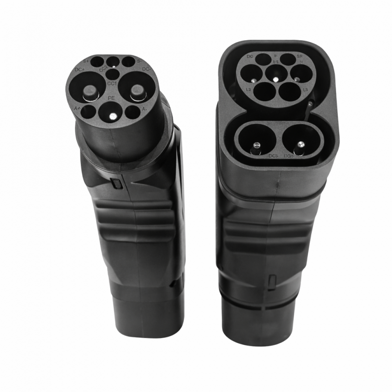 Longood CCS2 į GB/T 300A greito DC įkrovimo adapteris