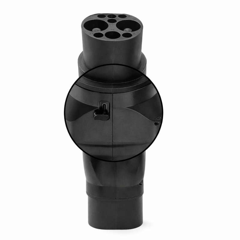 Longood CCS2 į GB/T 300A greito DC įkrovimo adapteris