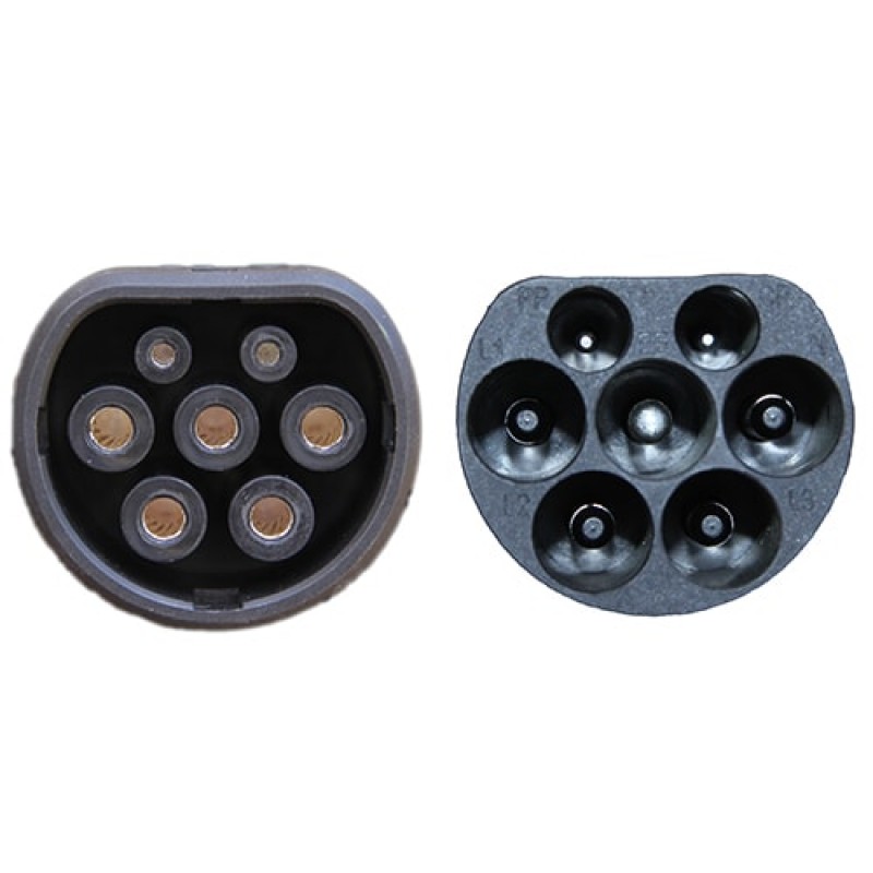 Įkrovimo kabelis TYPE2 - TYPE2 32A 1P Įkrovimo kabelis TYPE2 - TYPE2 32A 1P