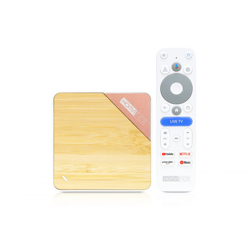 Homatics Box 4K V2 AI-SR, Google TV priedėlis, 4K Dolby Vision, 32GB