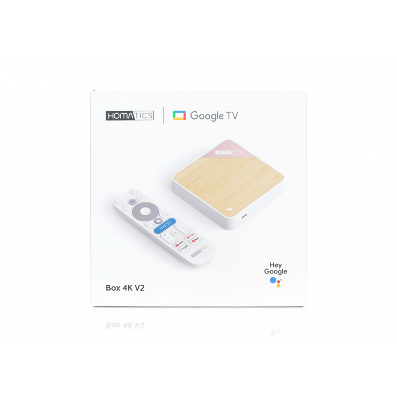 Homatics Box 4K V2 AI-SR, Google TV priedėlis, 4K Dolby Vision, 32GB