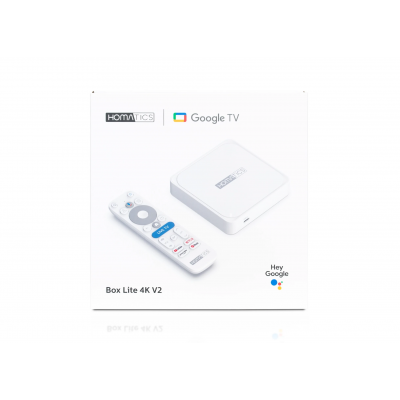 Homatics Box Lite 4K V2, Google TV priedėlis, 4K HDR10+, 32GB