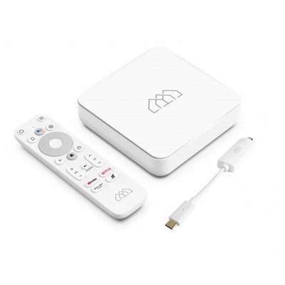 Homatics Box R 4K + DVB-T2, Android TV priedėlis, 4K HDR, 32GB