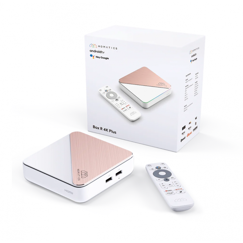 Homatics Box R 4K Plus, Android TV priedėlis, 4K HDR,  32GB