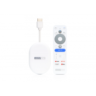 Homatics Dongle Lite 4K V2, Google TV priedėlis, 4K HDR10+, 32GB