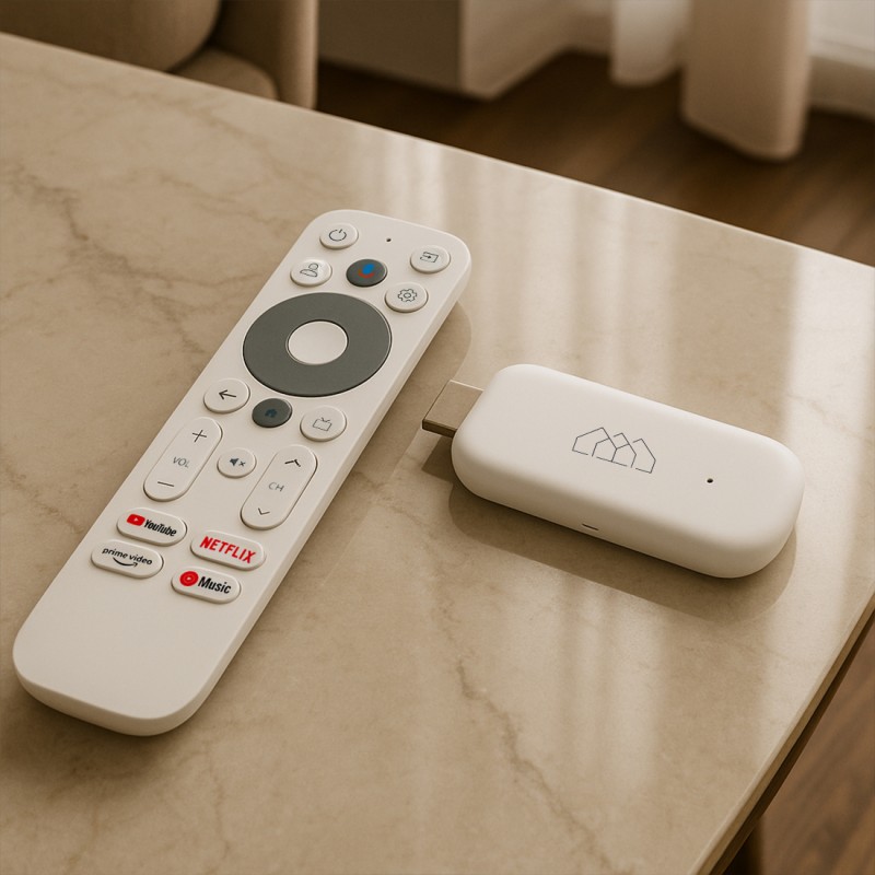 Homatics Stick 4K Google TV, Google TV Android priedėlis, 32GB