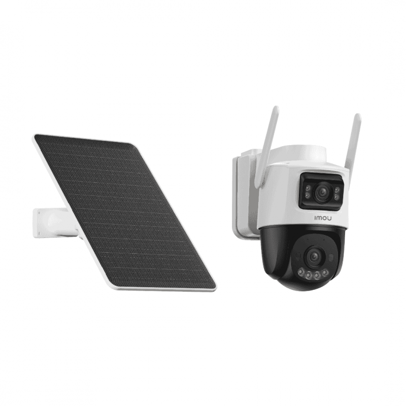 Imou AOV Dual 5+5MP - bevielė 4G LTE Wi-Fi vaizdo stebėjimo kamera su saulės baterija