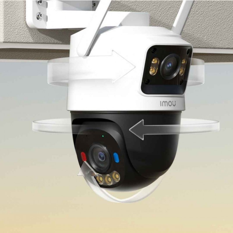 IMOU Cruiser Dual 2C 4G S7XCP-6M1TED-EU, 6 MP dviguba lauko IP kamera su 4G, PTZ, AI aptikimu
