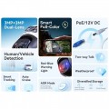 IMOU PS70FP-10M0 – 10MP dviguba PoE lauko kamera su AI ir išmaniu sekimu