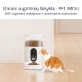 IMOU Smart Pet Feeder PF1 (PET-PF1-4LSP) – 4 l išmani automatinė šėrykla su 2.5K kamera