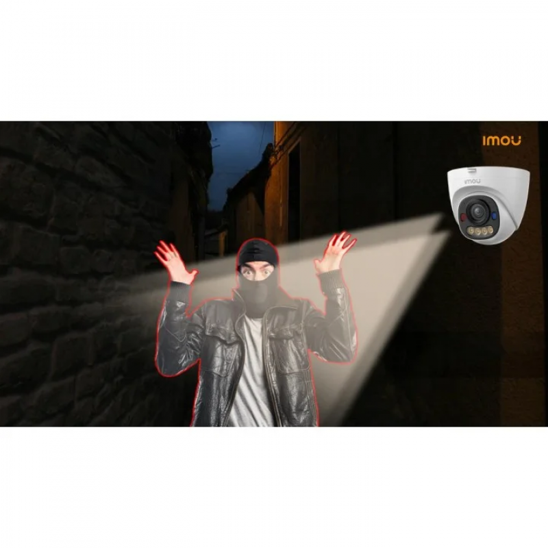 Imou  IPC-PS8D-3V0 3MP - PoE kupolinė IP kamera su AI aptikimu