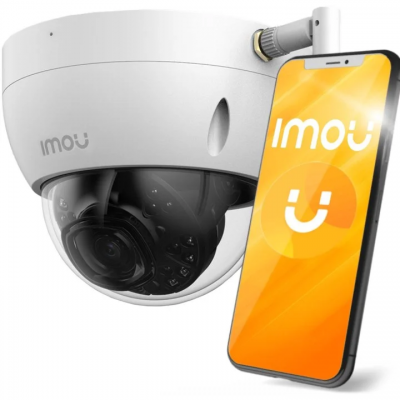 Imou IPC-D52MIP Dome Pro 5MP – kupolinė IP kamera su žmogaus aptikimu