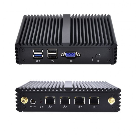 Mini PC j1900 quad core 2.42 GHz, X86 4LAN Mini PC j1900 quad core 2.42 GHz, X86 4LAN