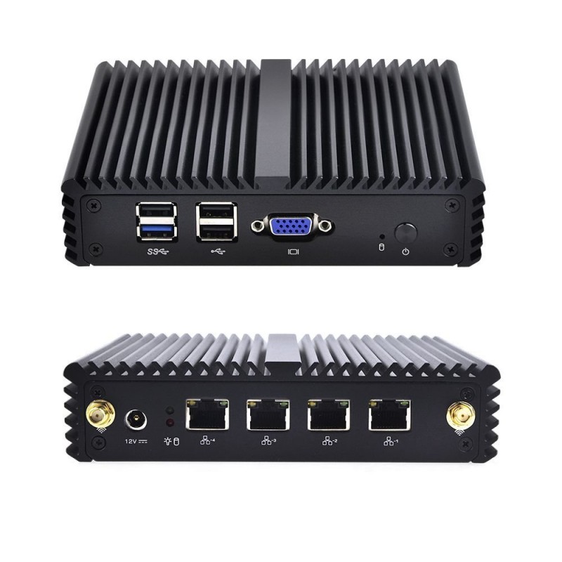 Mini PC  j1900 quad core 2.42 GHz, X86 4LAN