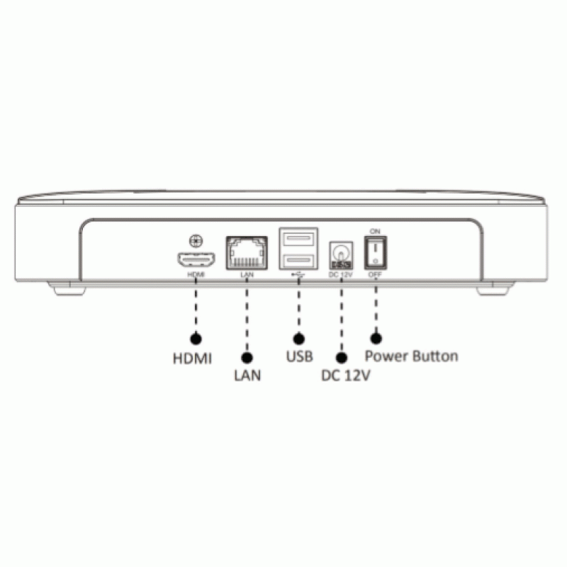 4K H.265 NVR MS-N1004-UC 4K H.265 NVR MS-N1004-UC