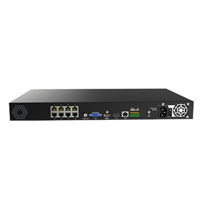 4K PoE H.265 NVR MS-N5008-UPT 4K PoE H.265 NVR MS-N5008-UPT