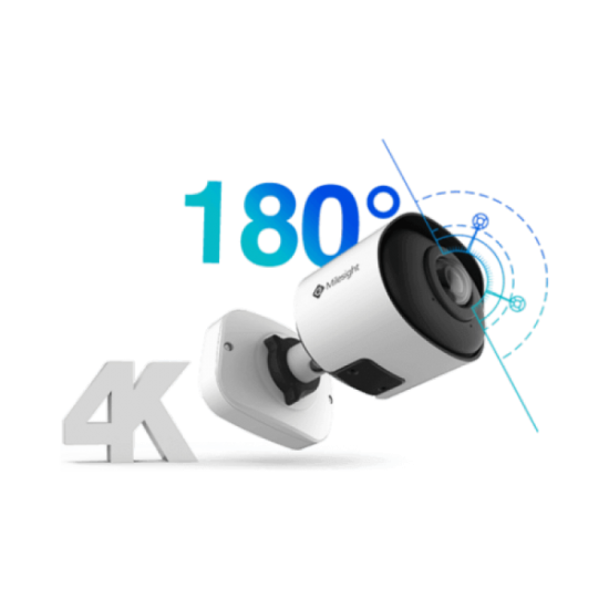 Milesight 180° kamera MS-C8165-PB 4K