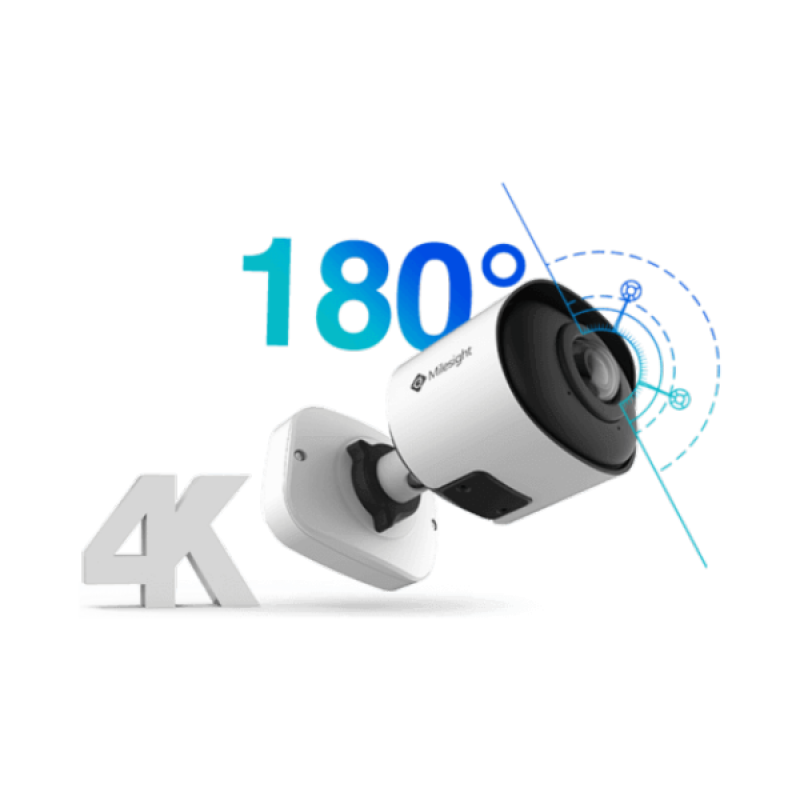 Milesight 180° kamera MS-C8165-PB 4K Milesight 180° kamera MS-C8165-PB 4K