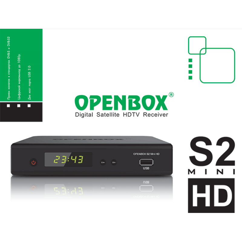 OPENBOX S2 mini+ palydovinės TV HD imtuvas OPENBOX S2 mini+ palydovinės TV HD imtuvas