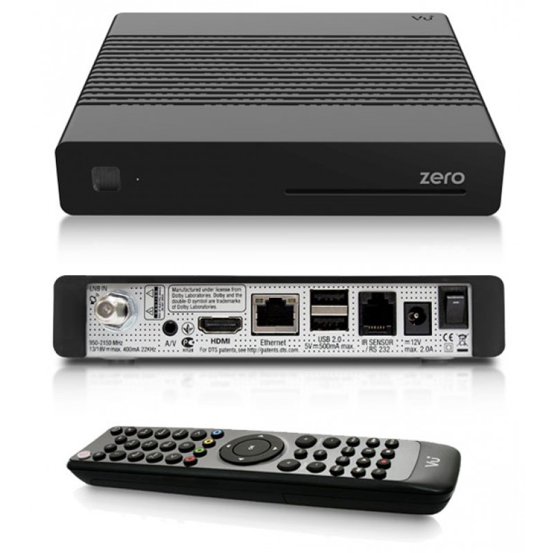 VU+ ZERO Palydovinės TV HD imtuvas VU+ ZERO Palydovinės TV HD imtuvas