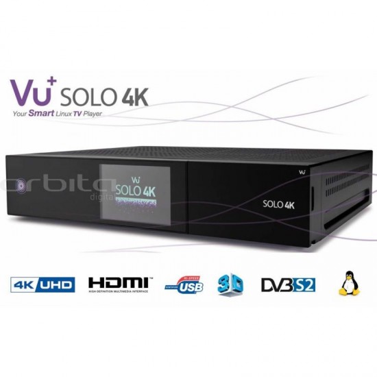  VU+ SOLO 4K palydovinės TV HD imtuvas
