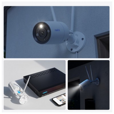 Reolink W330 – 4K Wi-Fi 6 IP kamera su spalvotu naktiniu matymu