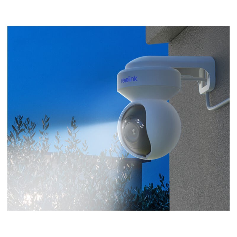 Reolink E1 Outdoor - 5MP WiFi PTZ lauko kamera su 3× optiniu priartinimu ir PIR