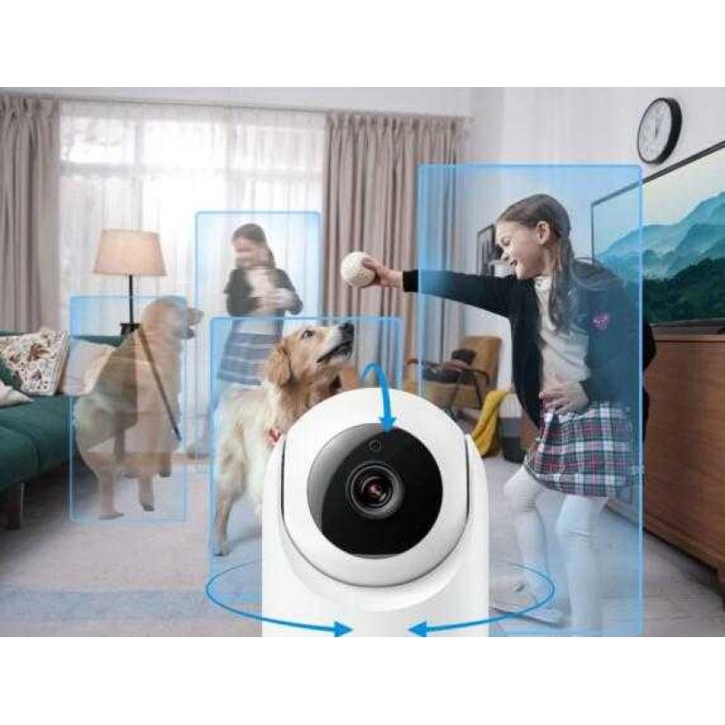 Reolink E321 - 3MP WiFi PT vidaus kamera su AI sekimu ir kūdikio verksmo aptikimu