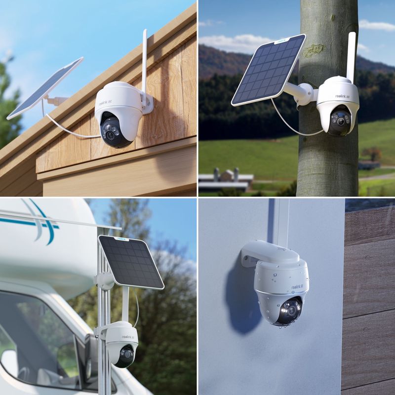 Reolink Go Series G440 - belaidė 4G LTE 4K PTZ kamera su baterija