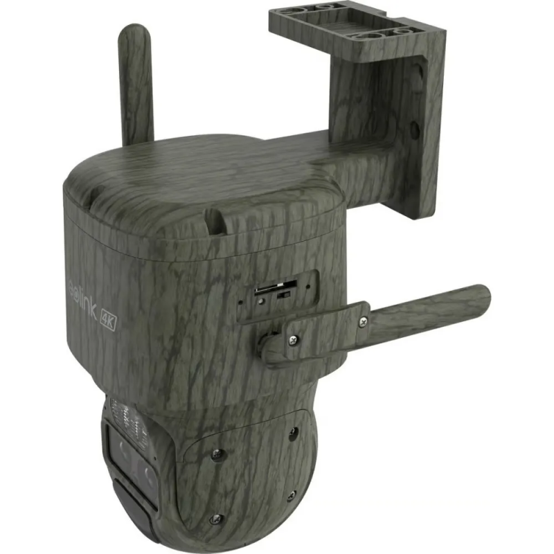 Reolink TrackMix G770 Camo - 4G LTE 4K PTZ kamera su Dual Lens ir saulės panele