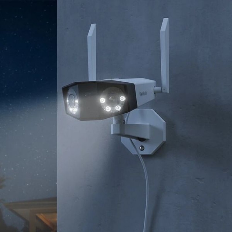 Reolink Duo Series W730 – 4K 8MP WiFi kamera su dvigubu objektyvu ir 180° panorama