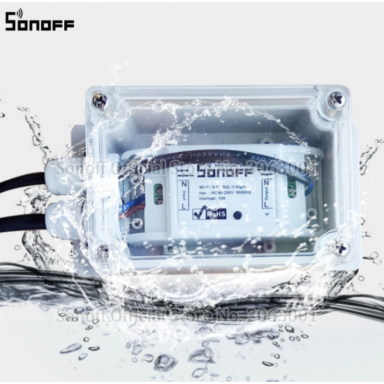 Sonoff IP66 Waterproof Box instaliacinė dėžutė